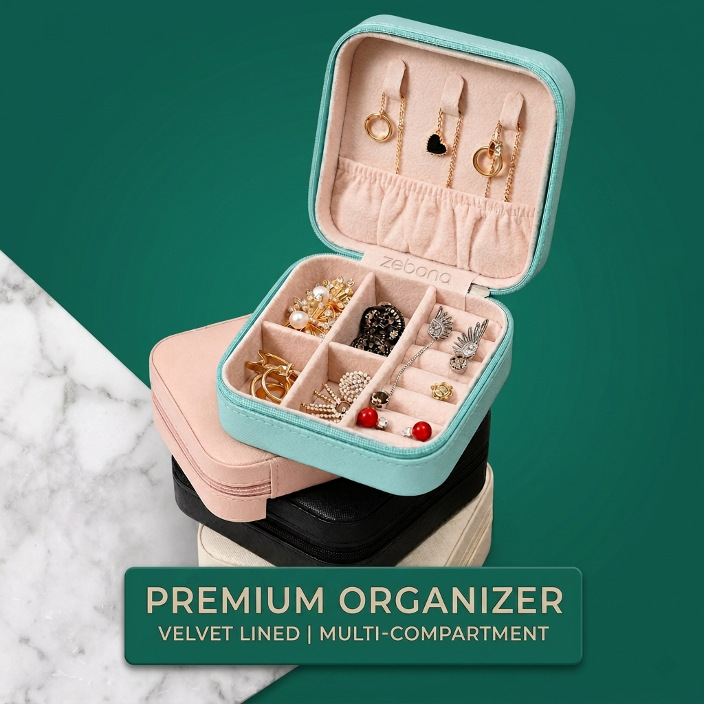 Mini Portable Jewelry Box
