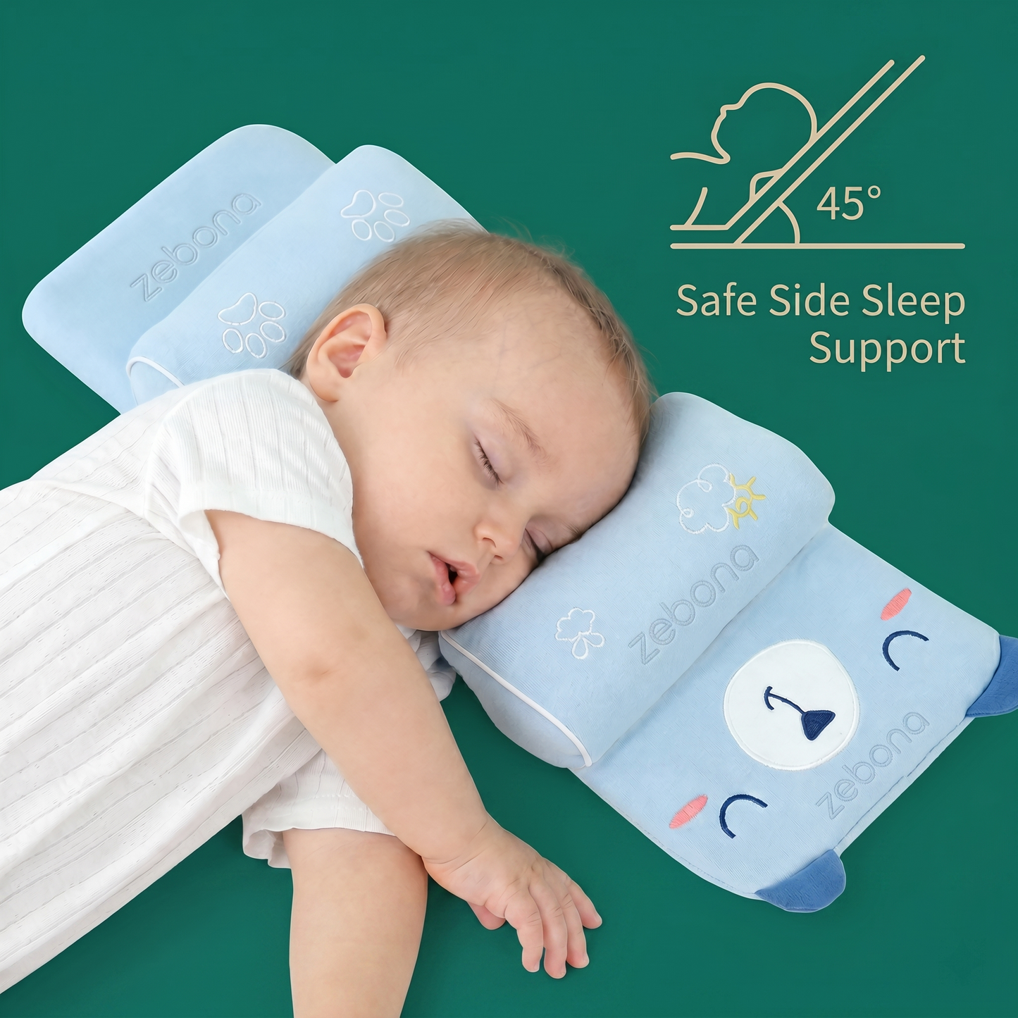 Baby Head Shaping & Support Pillow