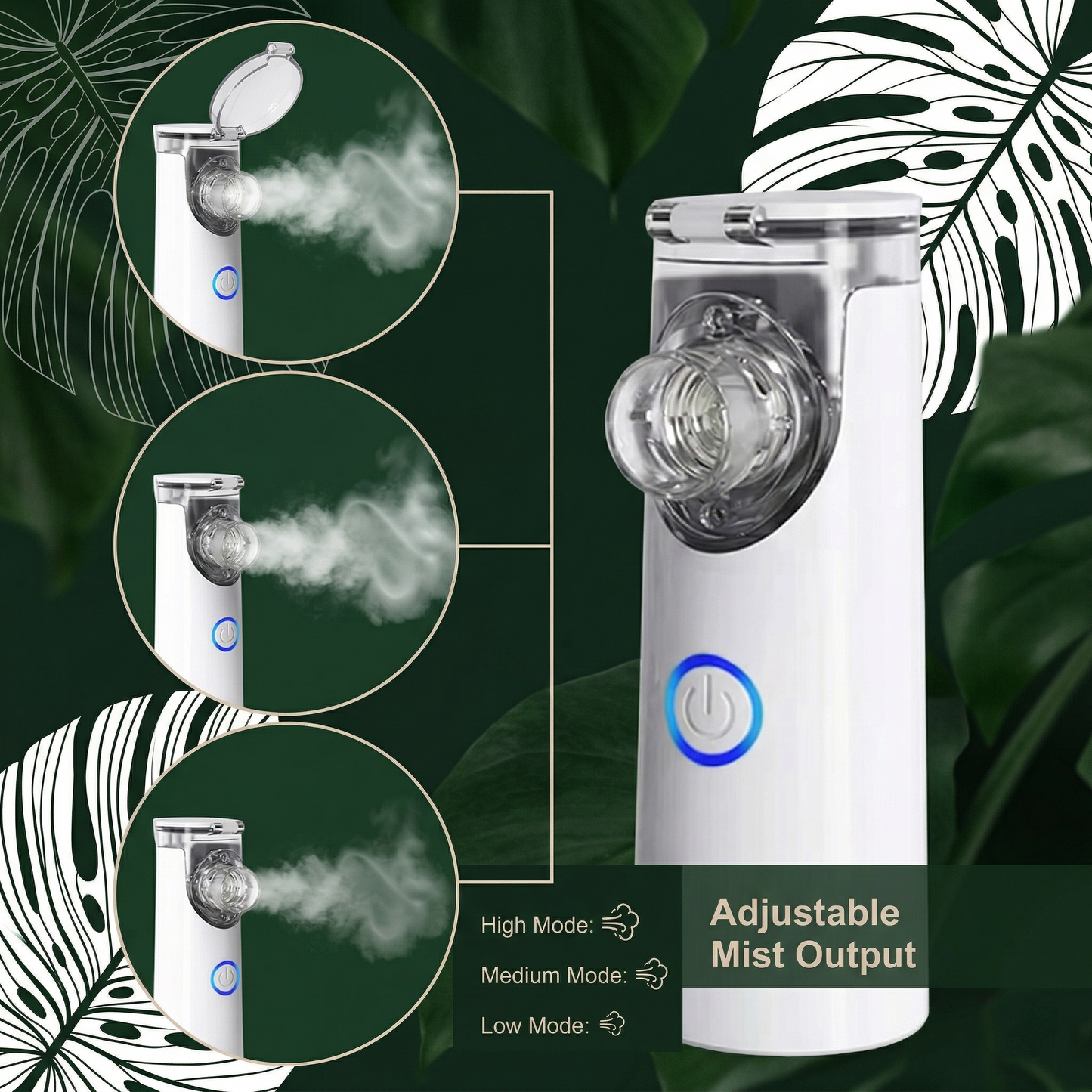 Rechargeable Portable Mesh Nebulizer