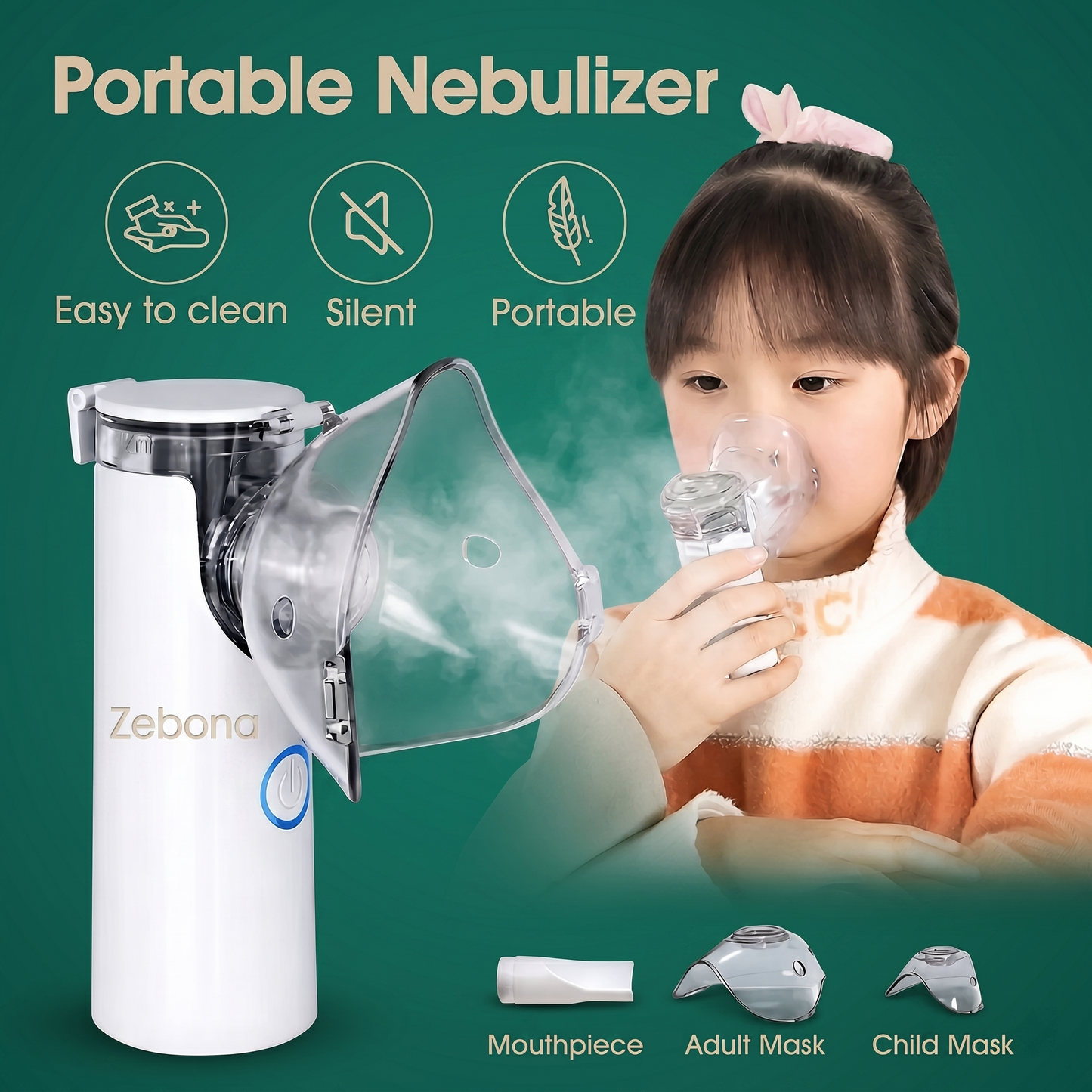 Rechargeable Portable Mesh Nebulizer